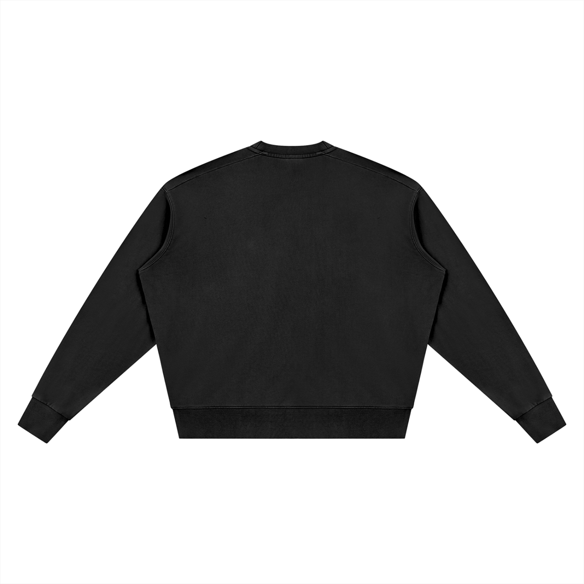 Pardonnez-moi Vintage Wash Crewneck · Black