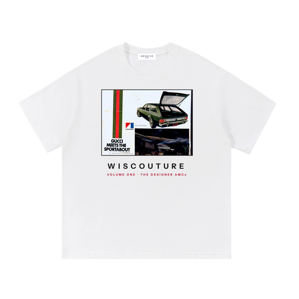 Wiscouture Volume One · The Designer AMCs Tee — White