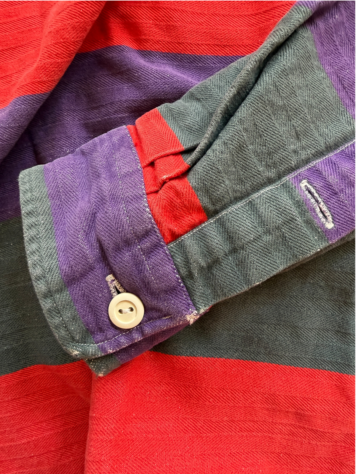 Polo Country Multi-Stripe Rugby — fits XL