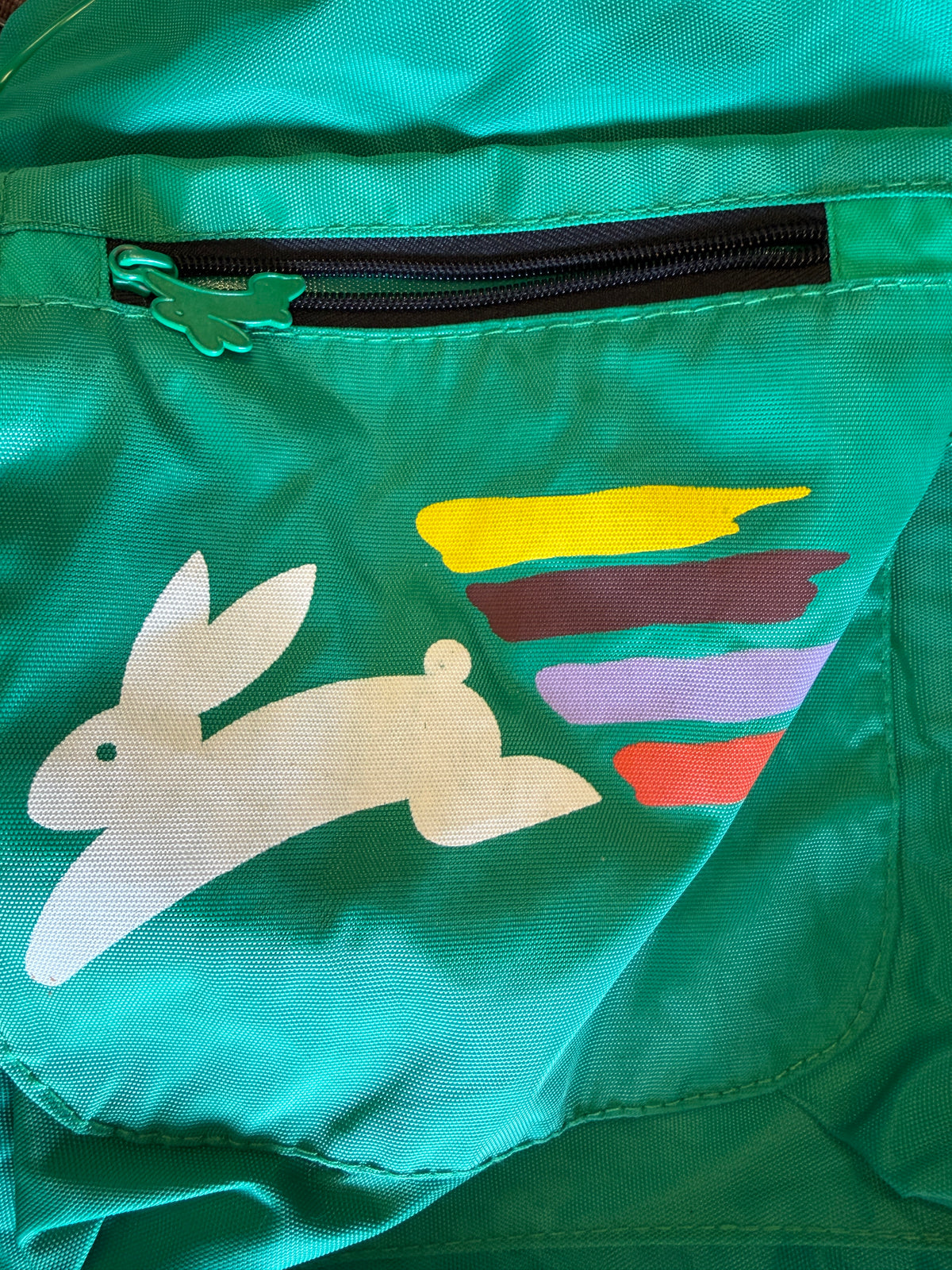 Vintage 1990s Benetton Formula F1 Racing Team Nylon Duffel / Travel Bag — Made in Italy