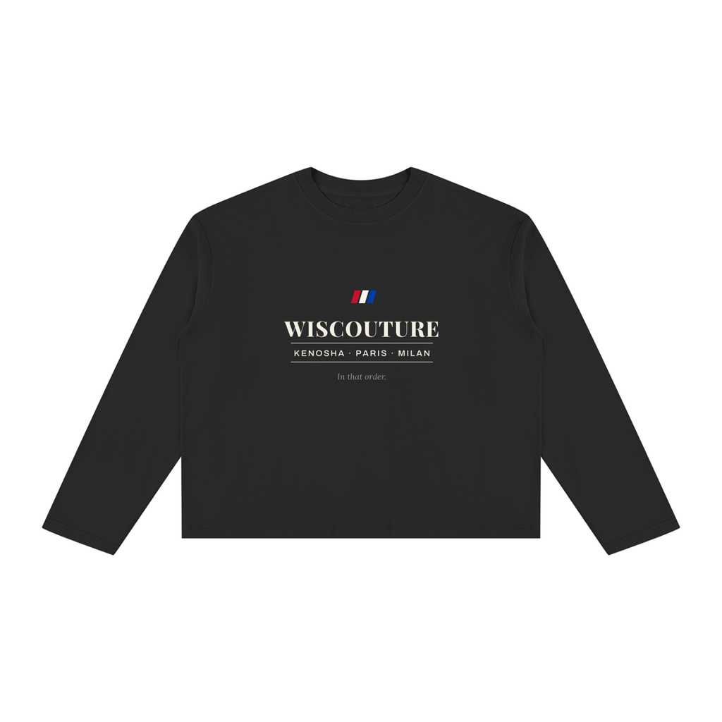 Kenosha · Paris · Milan Vintage Wash Long Sleeve · Black
