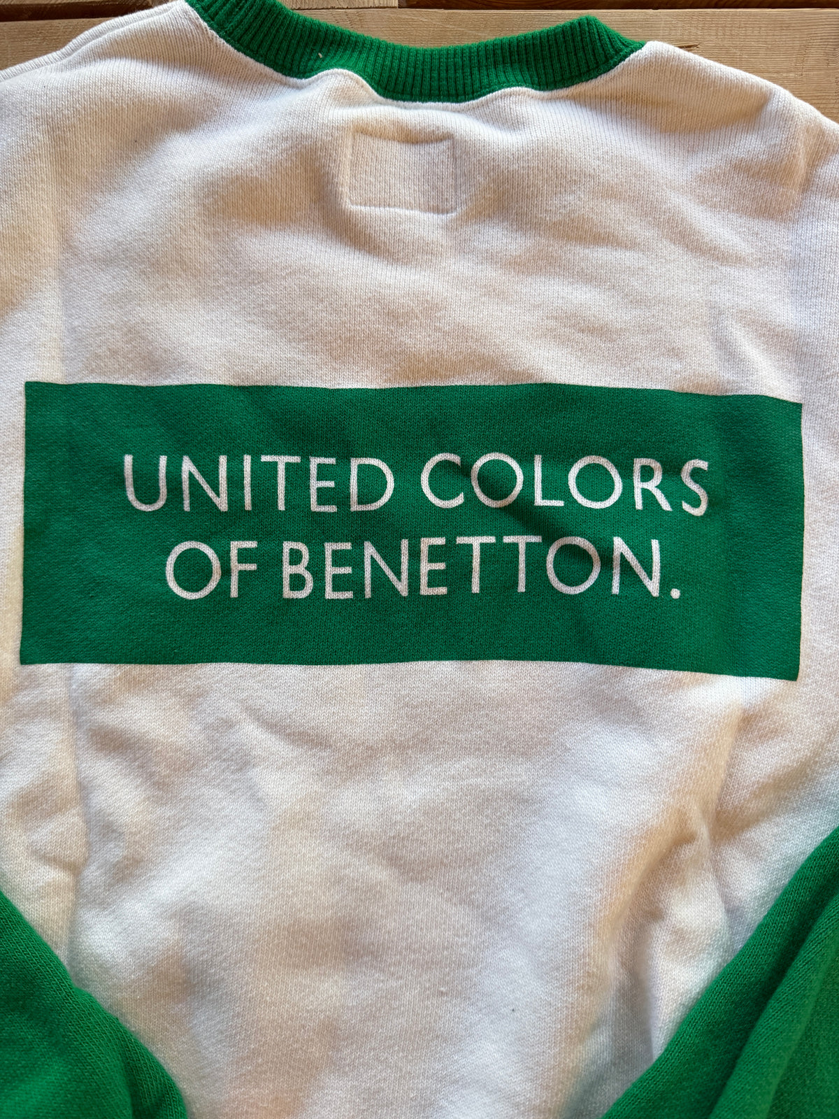 Vintage 1990s Benetton Formula 1 Racing Team Sweatshirt M