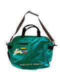 Vintage 1990s Benetton Formula F1 Racing Team Nylon Duffel / Travel Bag — Made in Italy