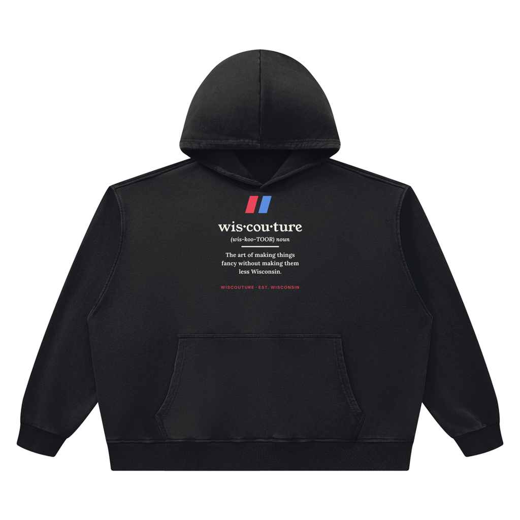 Definition Heavyweight Hoodie · Black