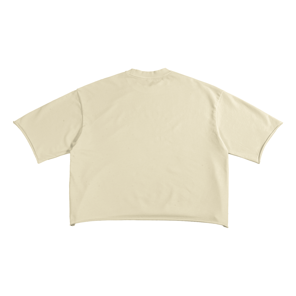 Sloane French Terry Tee – Cream