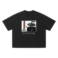 Designer AMCs Vintage Wash Boxy Tee · Black