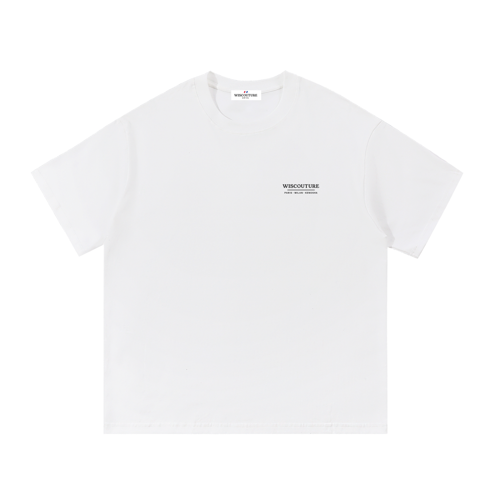 Wiscouture Anatomy of an Old Fashioned Tee — White