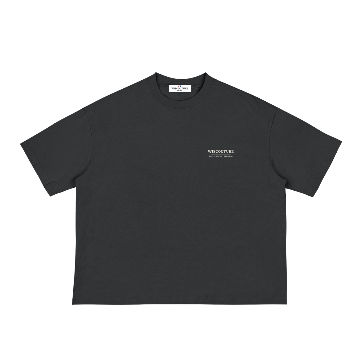 Kenosha · Paris · Milan Boxy Tee · Black