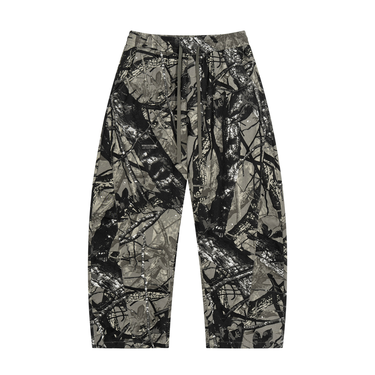 Up North Tree Camo Barrel Leg Pant · Gray