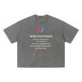 Definition Vintage Wash Boxy Tee · Dark Gray