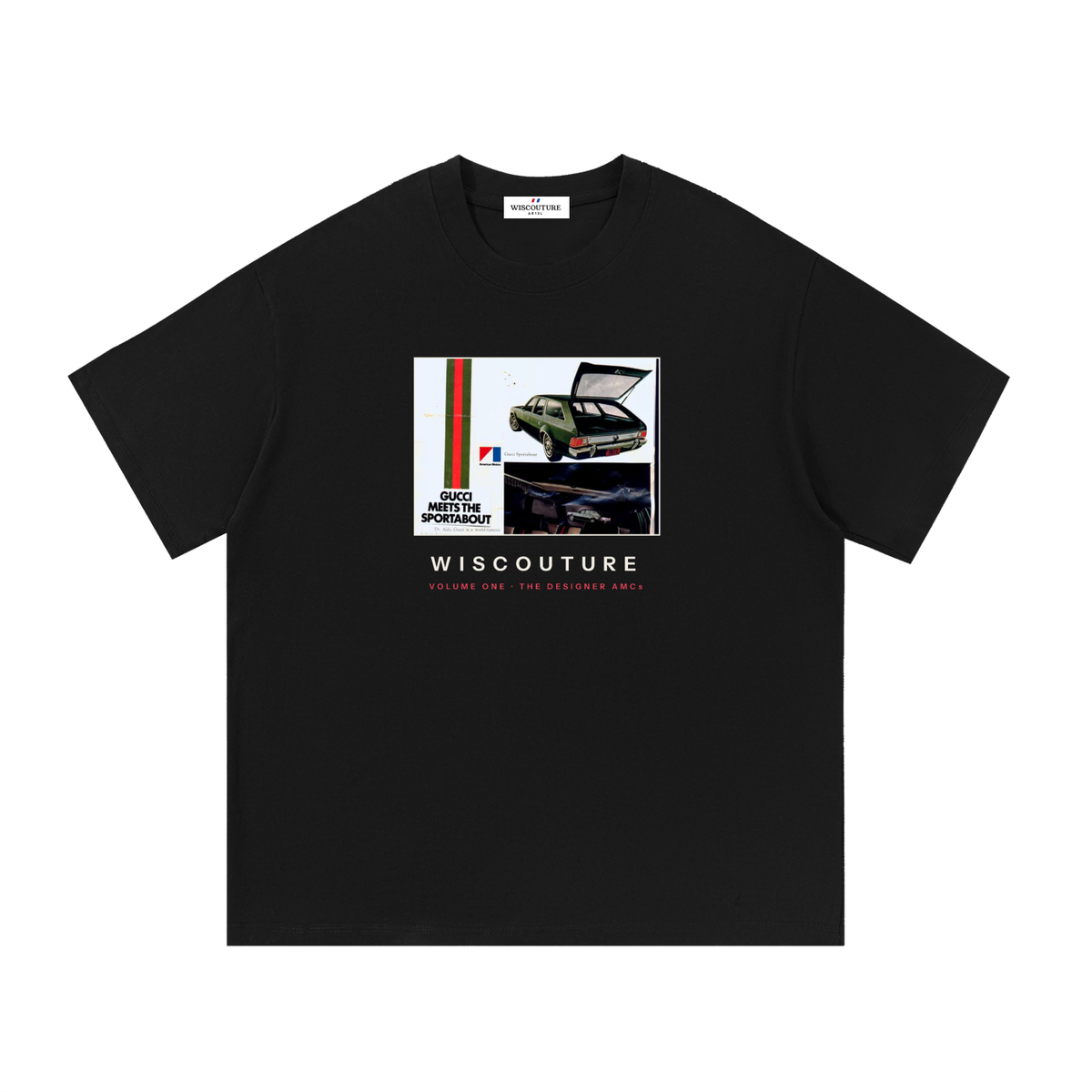 Wiscouture Volume One · The Designer AMCs Tee — Black