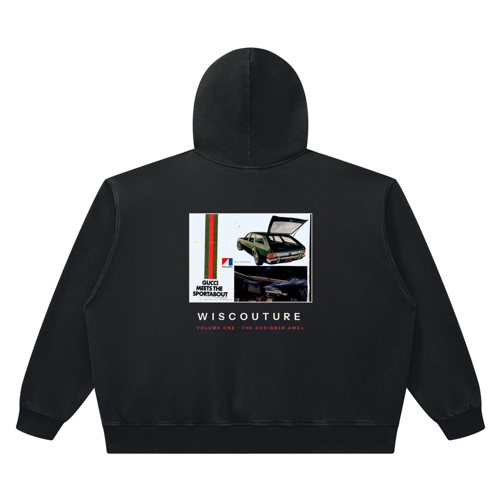 Kenosha · Paris · Milan Heavyweight Hoodie · Black