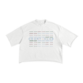 Sloane French Terry Tee – White