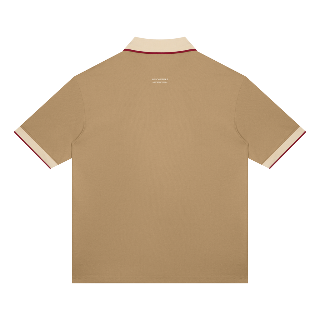 Wiscouture Supper Club  Polo · Khaki / Camel
