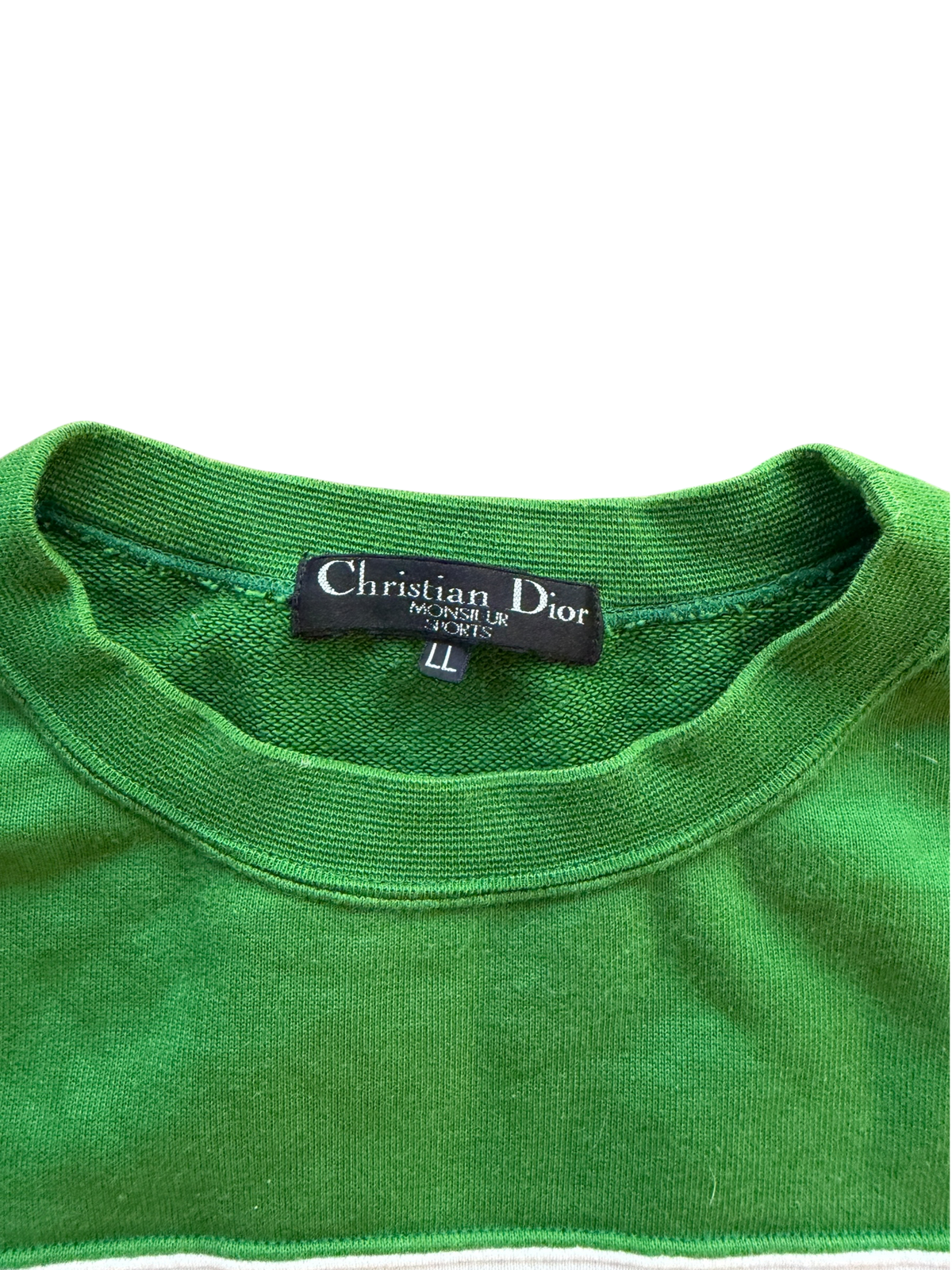 Vintage 1980s/90s Christian Dior Monsieur Sports Golf Sweatshirt