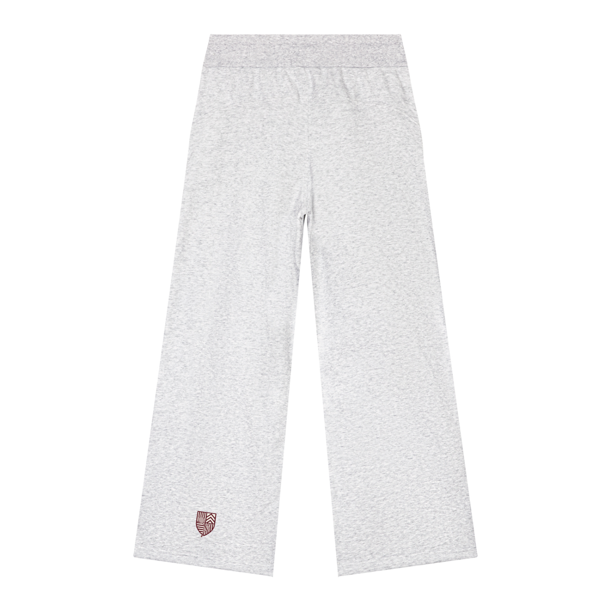 Sloane Wide-Leg Sweatpants – Heather Gray