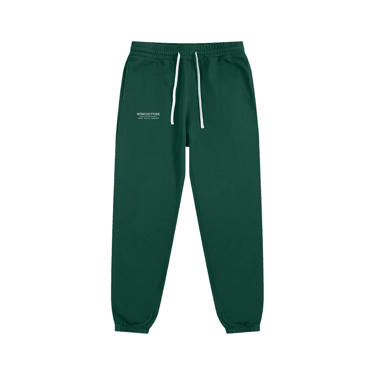Wiscouture Wordmark Sweatpants · Eden Green