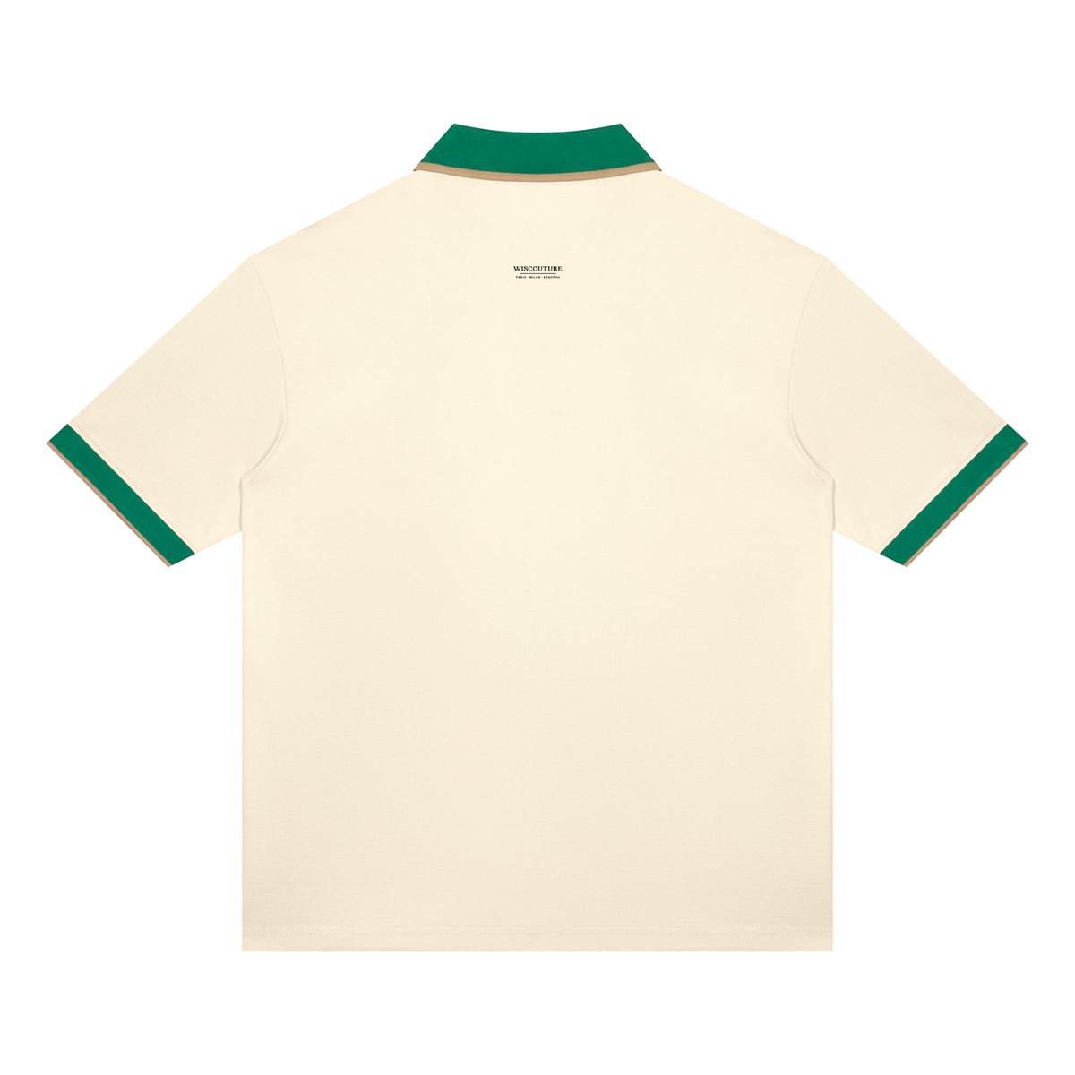 Wiscouture Supper Club Polo · Apricot / Green