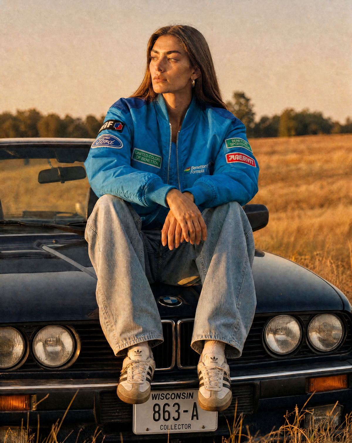 1994 Benetton Formula 1 Mild Seven Ford Bomber Jacket