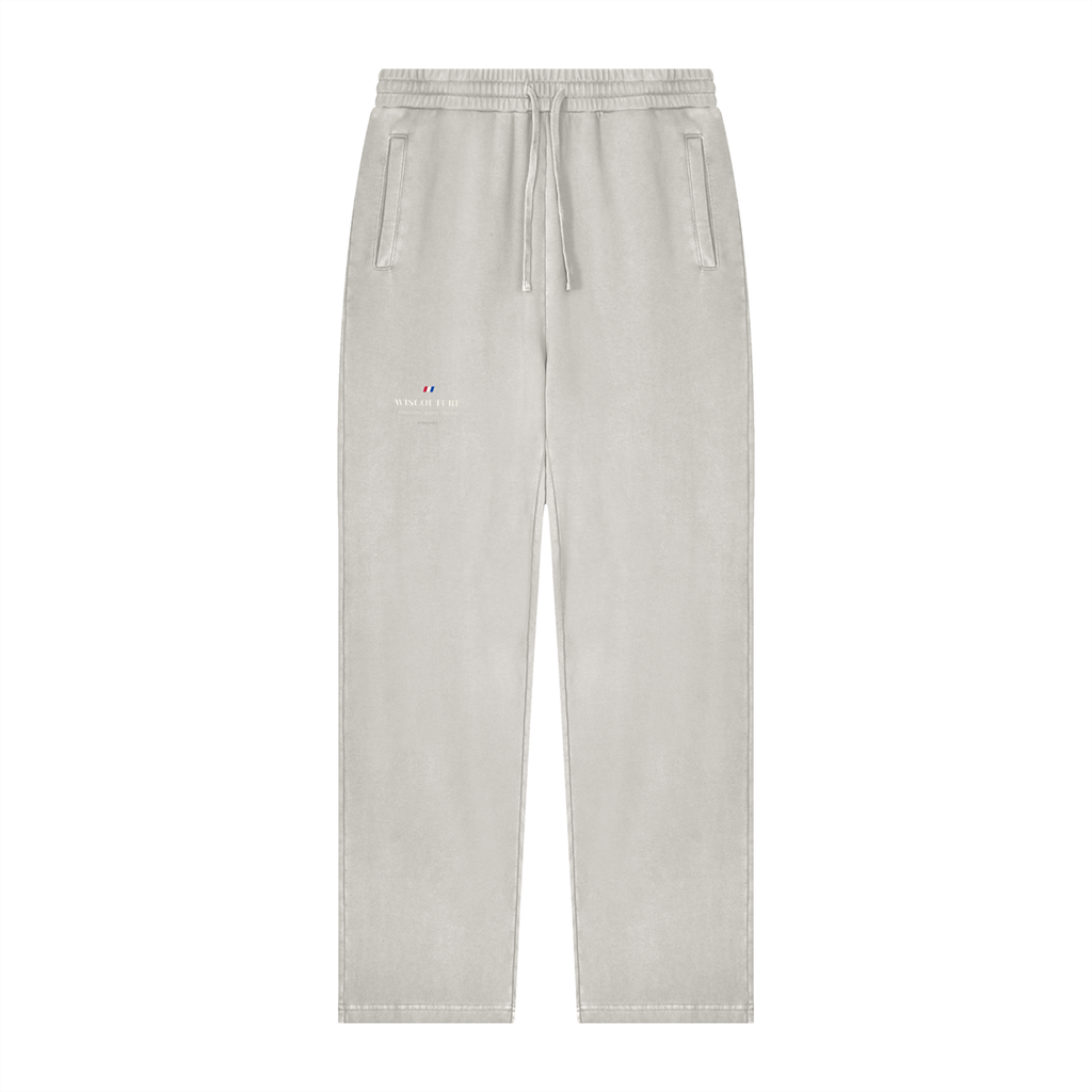 Wiscouture Mark Vintage Wash Sweatpants · Light Gray