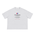 Wiscouture Definition Boxy Tee — White
