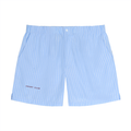 Sloane Striped Shorts – Blue