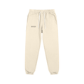 Wiscouture Wordmark Sweatpants · Cream
