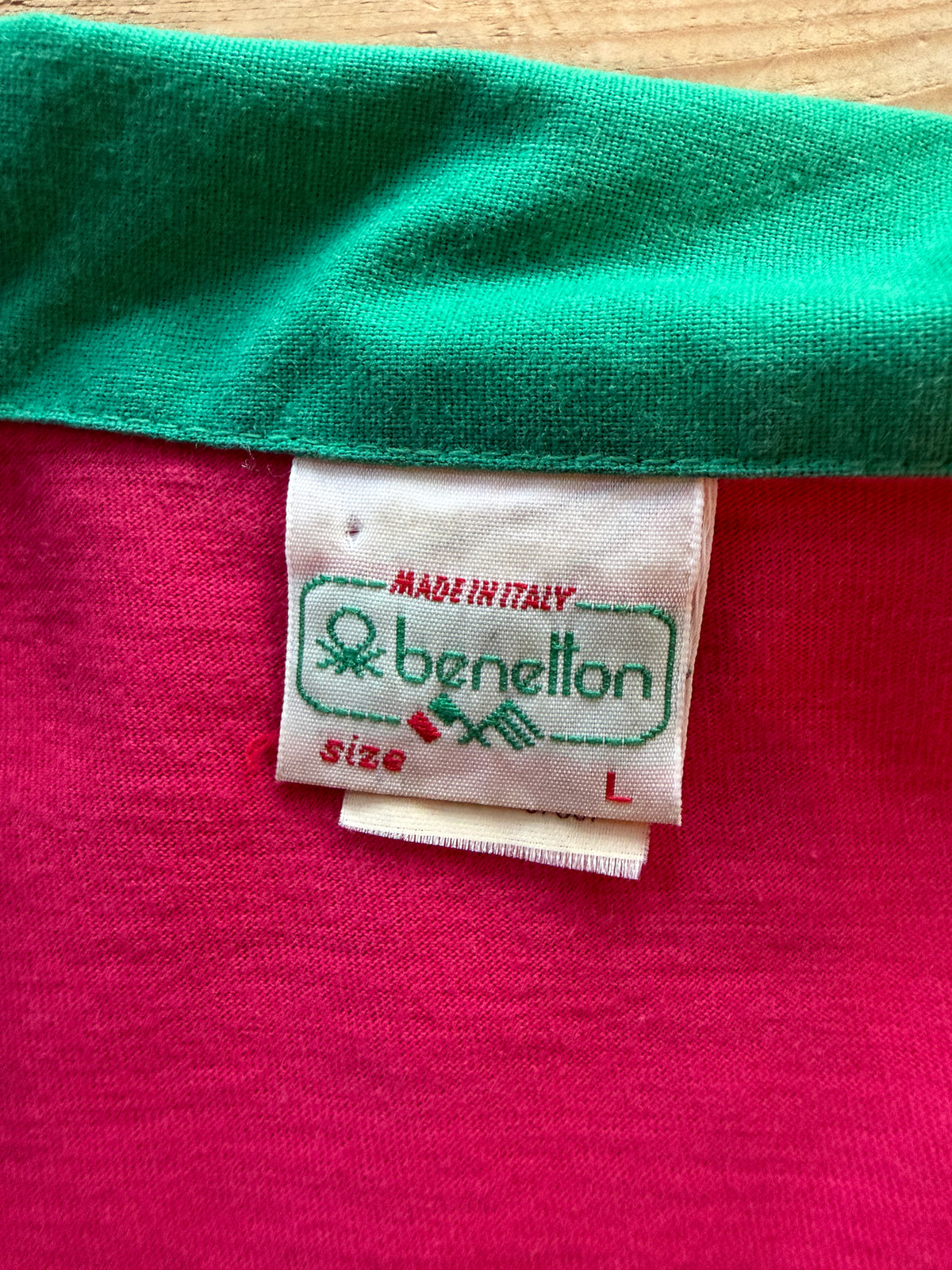 Benetton Formula Team-Issue Rugby Shirt | Mal Lang Collection