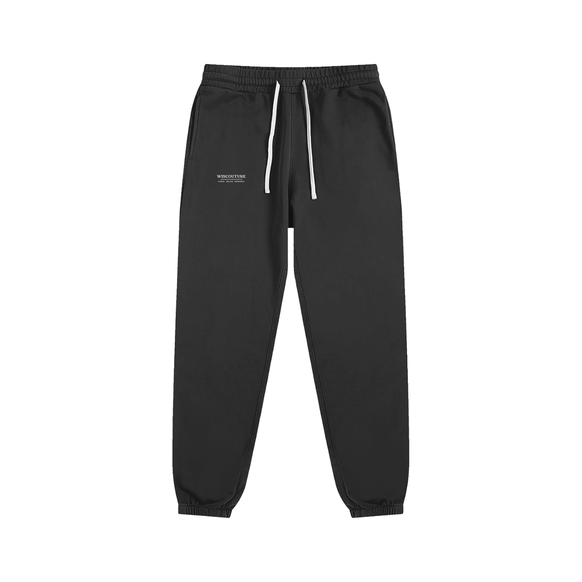 Wiscouture Wordmark Sweatpants · Black