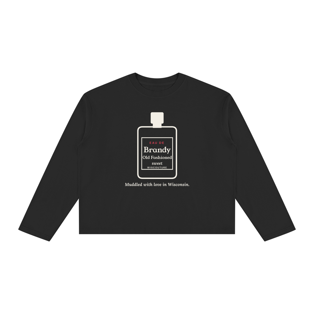 Eau de Brandy Vintage Wash Long Sleeve · Black