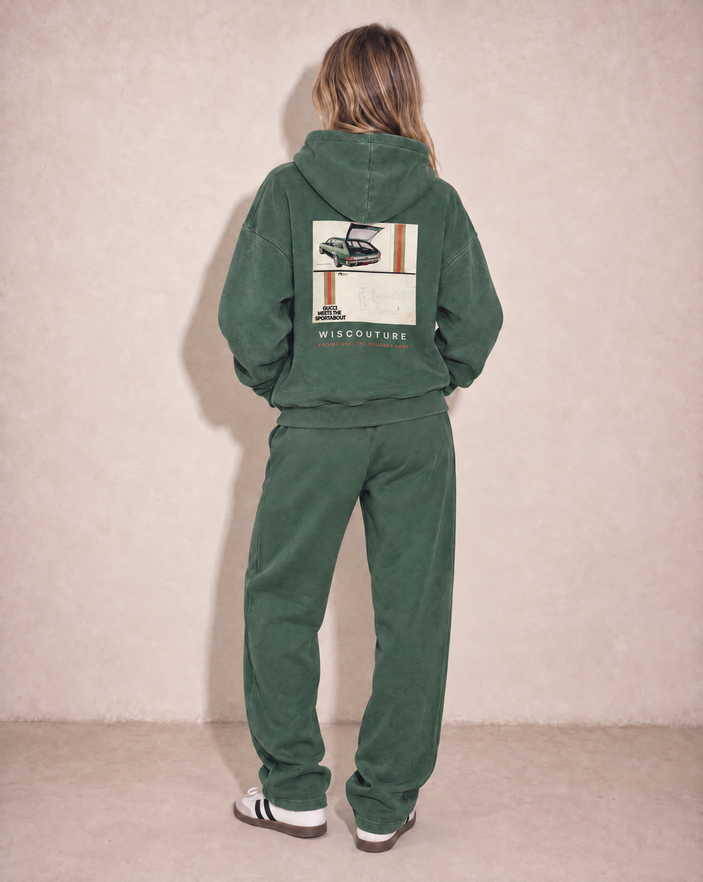 Wiscouture Volume One · The Designer AMCs Hoodie — Blackish Green