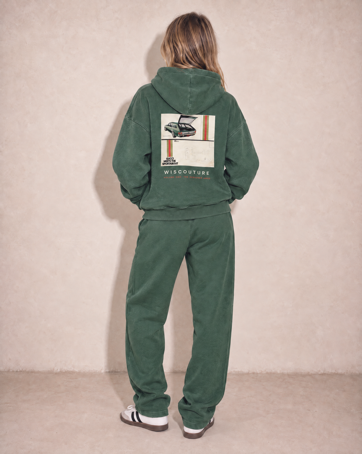 Wiscouture Volume One · The Designer AMCs Hoodie — Blackish Green