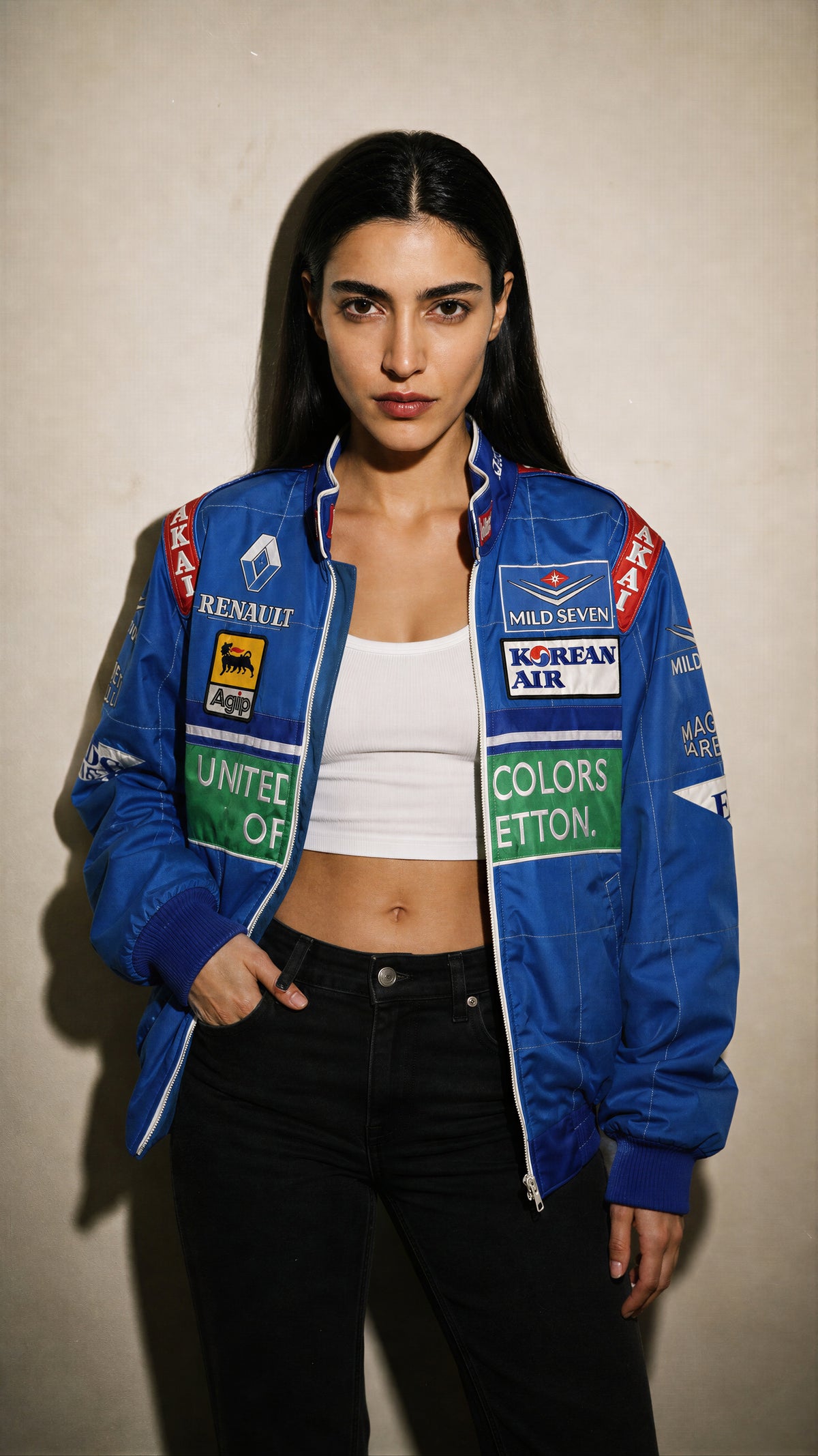 Authentic Sparco Benetton Renault Formula 1 Racing Jacket