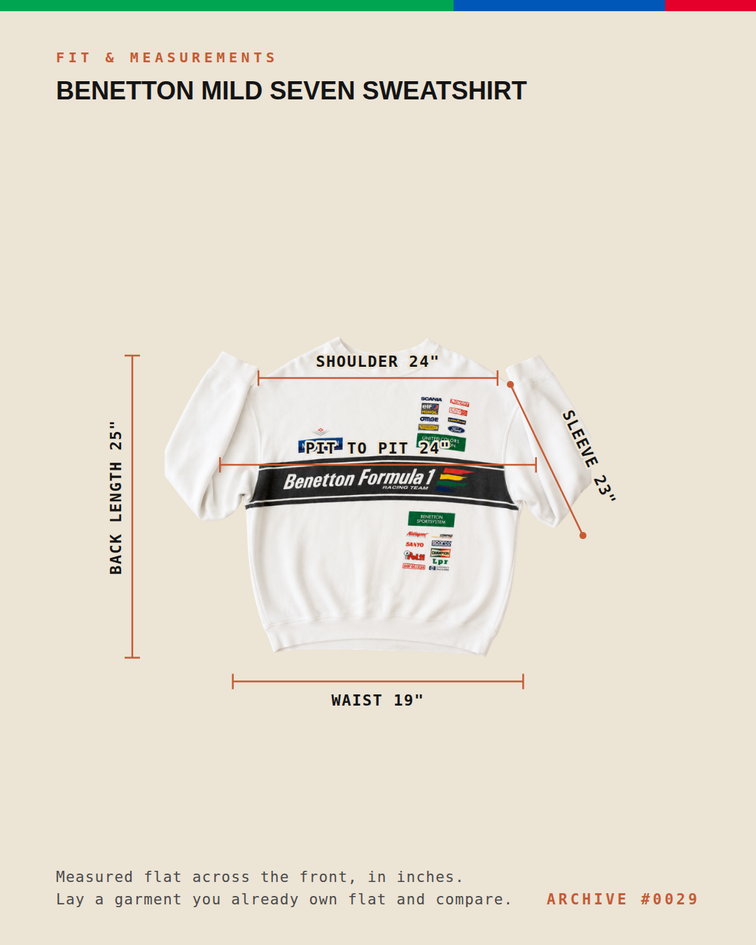 Benetton Mild Seven Sweatshirt