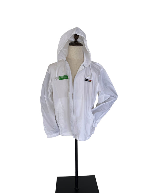 Benetton Formula Hooded Windbreaker — L