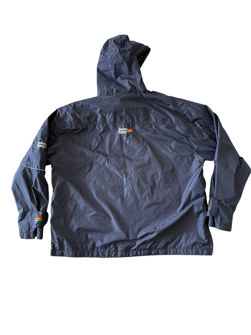 1990s Benetton Formula 1 Hooded Anorak Windbreaker Jacket XL