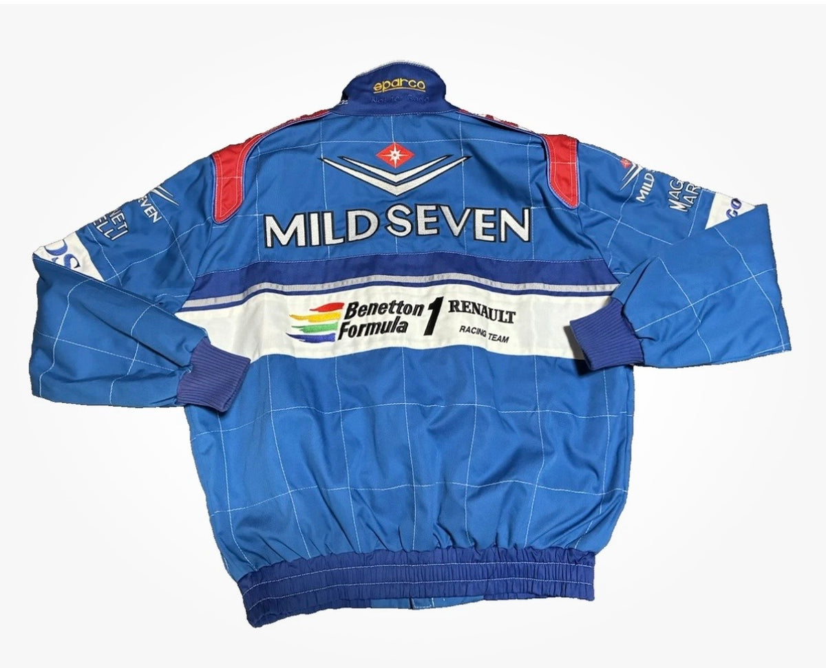 Authentic Sparco Benetton Renault Formula 1 Racing Jacket