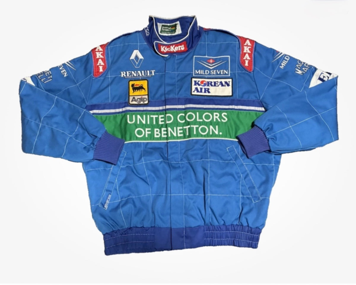 Authentic Sparco Benetton Renault Formula 1 Racing Jacket