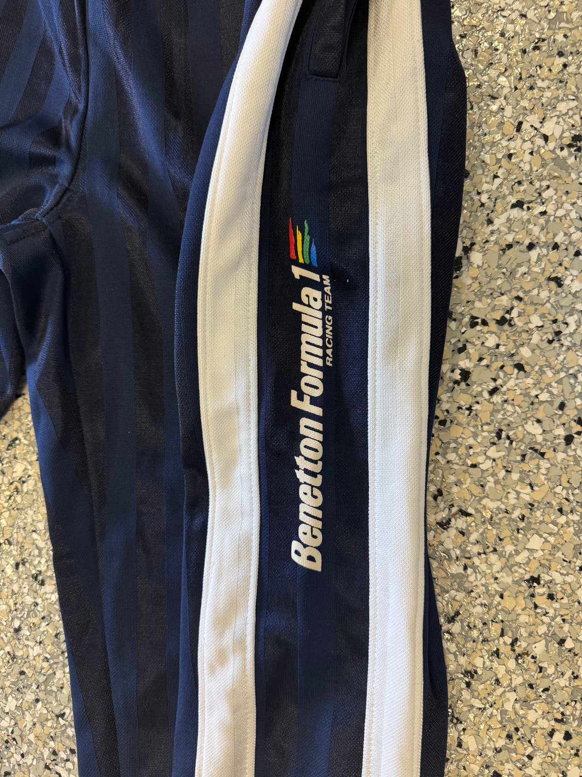Vintage Benetton Formula 1 Team Tracksuit | Complete Jacket & Pant Set | Deadstock NWT | 1990s F1 Teamwear