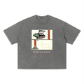 Designer AMCs Vintage Wash Boxy Tee · Dark Gray