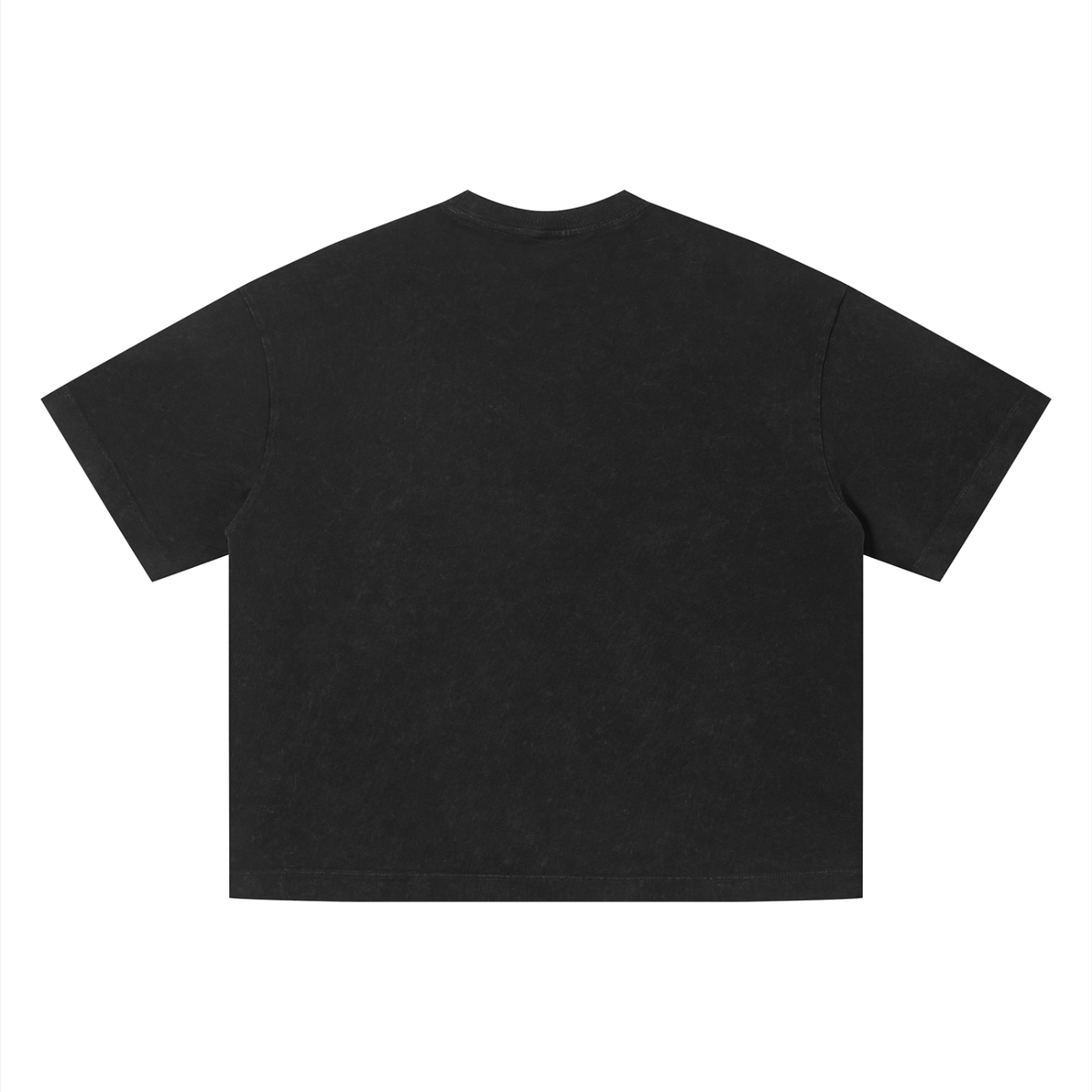 Definition Vintage Wash Boxy Tee · Black