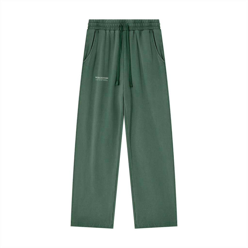 Wiscouture Mark Heavyweight Sweatpants · Blackish Green