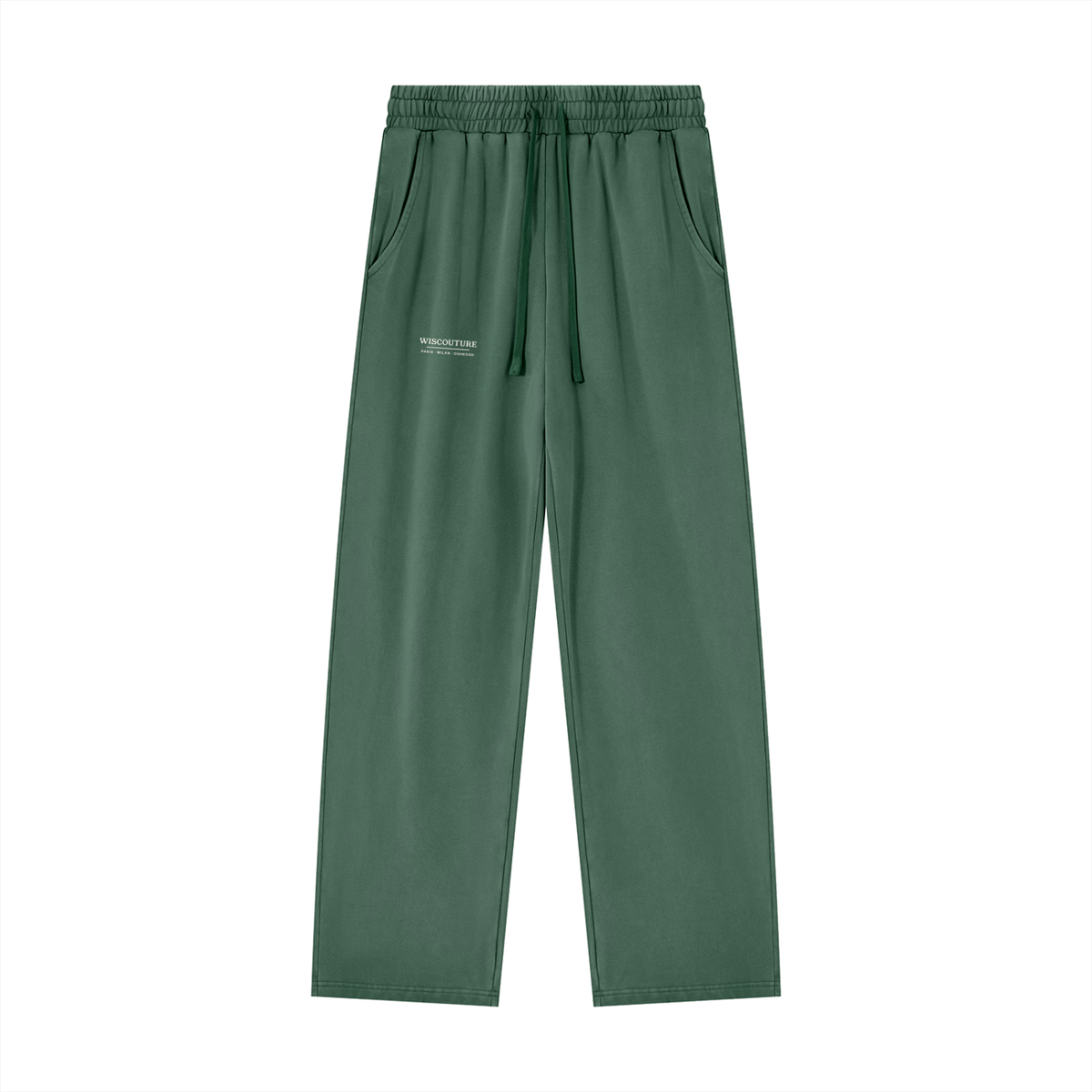 Wiscouture Mark Heavyweight Sweatpants · Blackish Green