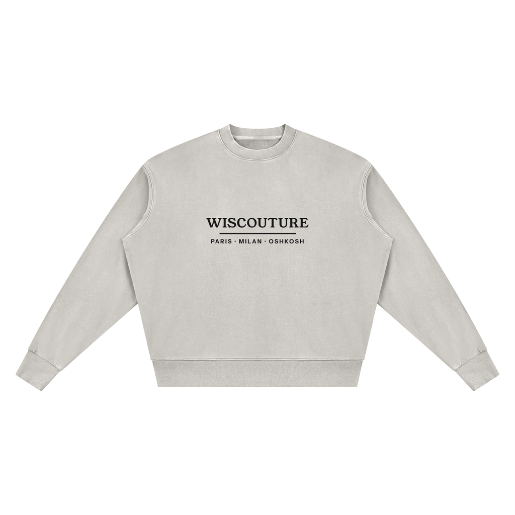 The Jodi - Paris · Milan · Oshkosh Vintage Wash Crewneck · Light Gray