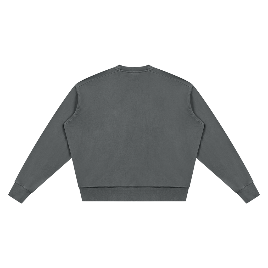 Kenosha · Paris · Milan Vintage Wash Crewneck · Dark Gray