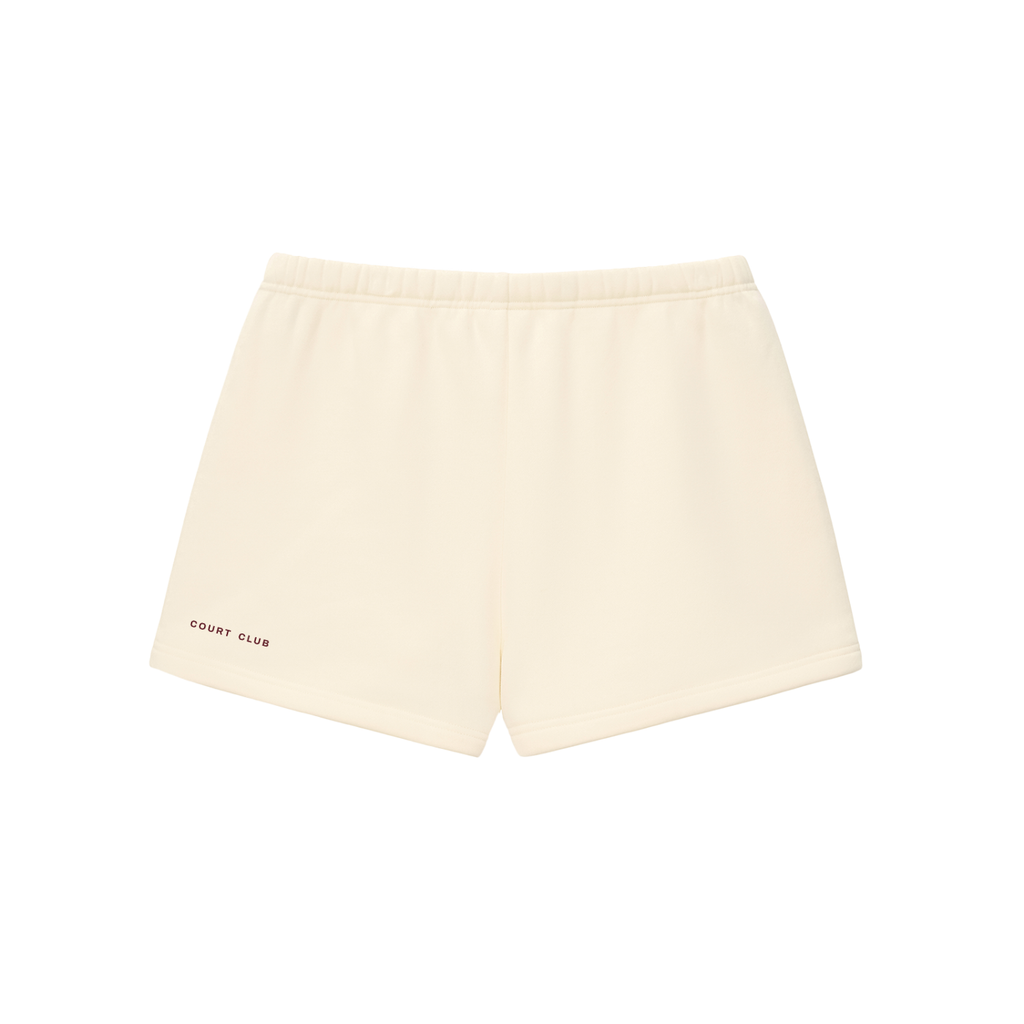 Sloane Sweatshorts – Cream